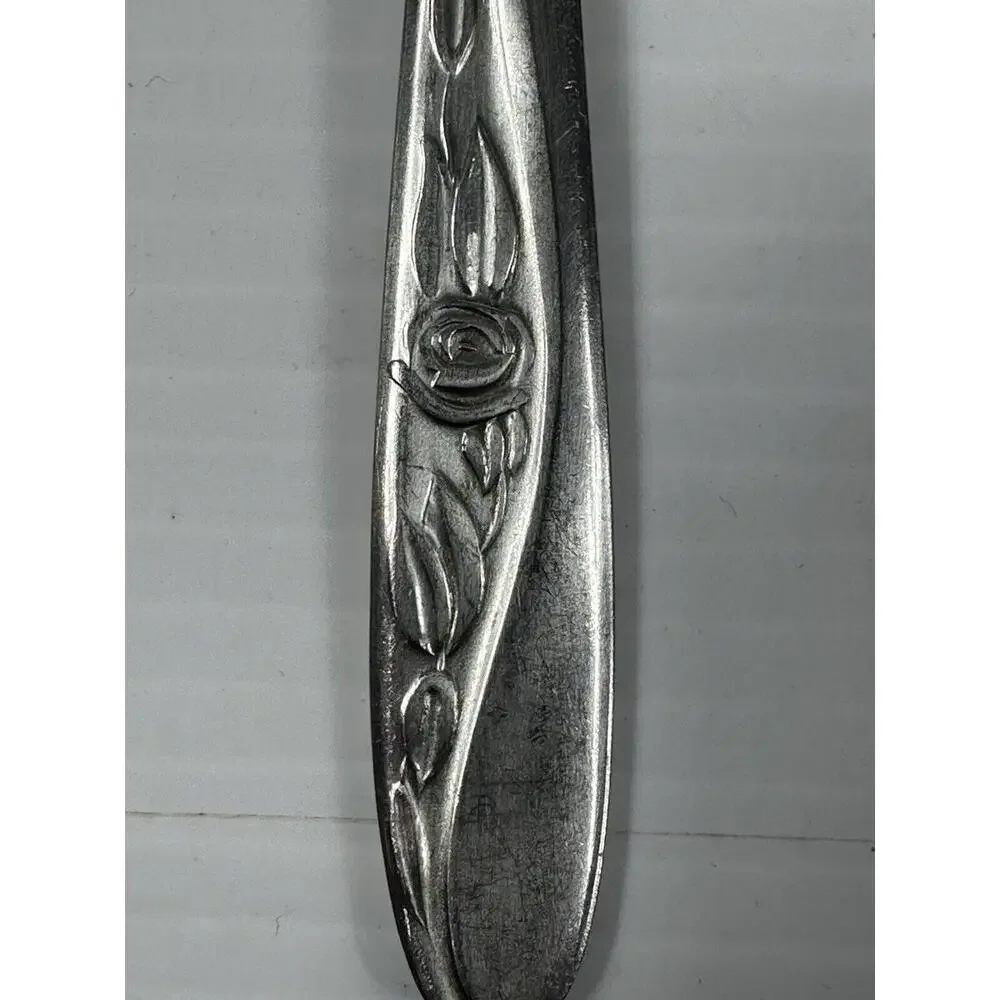 16pc Vintage SIPELIA DE-LUXE Cutlery Stainless Steel‎ Sheffield England Rose MCM